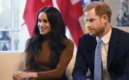 harry and meghan in LA delivering fodd for charity