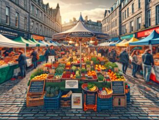 Foodie Fortnight event in Aberdeen showcasing local cuisine