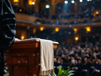 Students celebrating at Aberdeen University's winter graduation