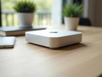 Apple Mac mini 2024 in a modern workspace setup