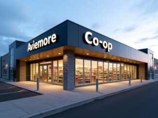 Aviemore Co-op store showcasing new renovations