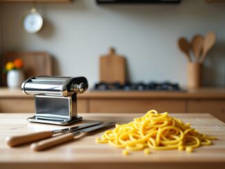 A variety of pasta makers for home cooking