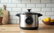 Cosori electric pressure cooker showcasing various dishes