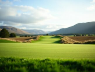 Eric Trump discussing Trump golf course in Scotland