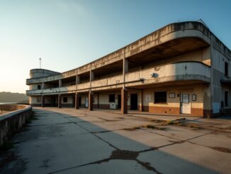 Urban exploration of the Beach Leisure Centre ruins