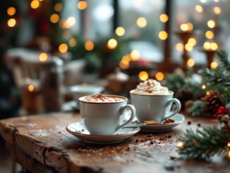 Delicious festive hot drinks served in Aberdeen cafes