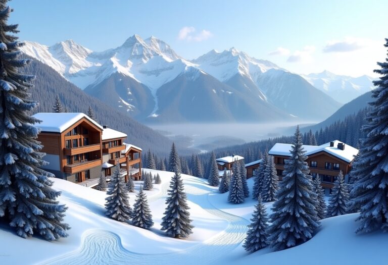 Les Arcs Ski Resort Adventure in France