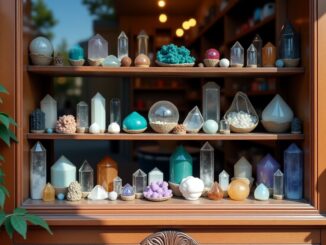 Interior of a mystical gift shop in Cullen