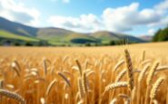 Ancient crops being cultivated in a Scottish field