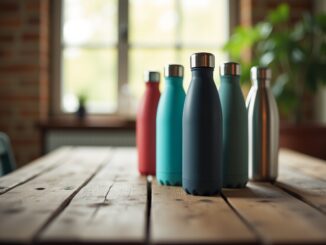 Variety of reusable water bottles for eco-friendly hydration