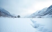 Snow and ice warnings in northern regions