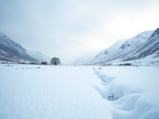 Snow and ice warnings in northern regions