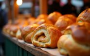 Competitors showcasing their baked goods at the championships