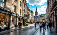 View of Aberdeen's Castlegate showcasing its history