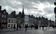 Aberdeen City Council traffic ban protest image