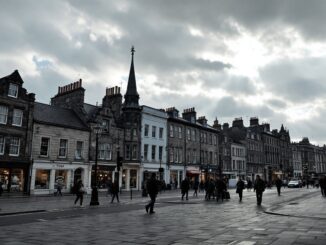 Aberdeen City Council traffic ban protest image