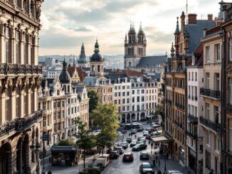 A stunning view of Aberdeen showcasing its achievements