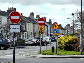 Confusion caused by conflicting speed limit signs in Aberdeen