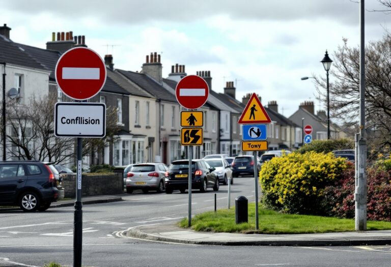 Conflicting Speed Limit Signs in Aberdeen