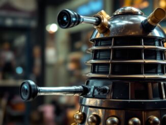 Dalek exhibit attracting tourists at Brora museum