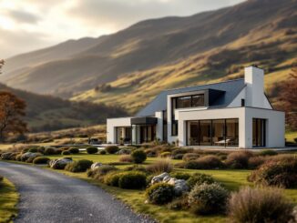 Beautiful family home in the serene Scottish countryside