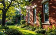 Historic schoolmaster's house exterior in Elgin