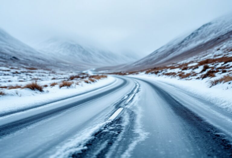 Icy Conditions in Aberdeenshire and Highlands