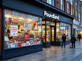 Poundland store in Elgin after major renovations