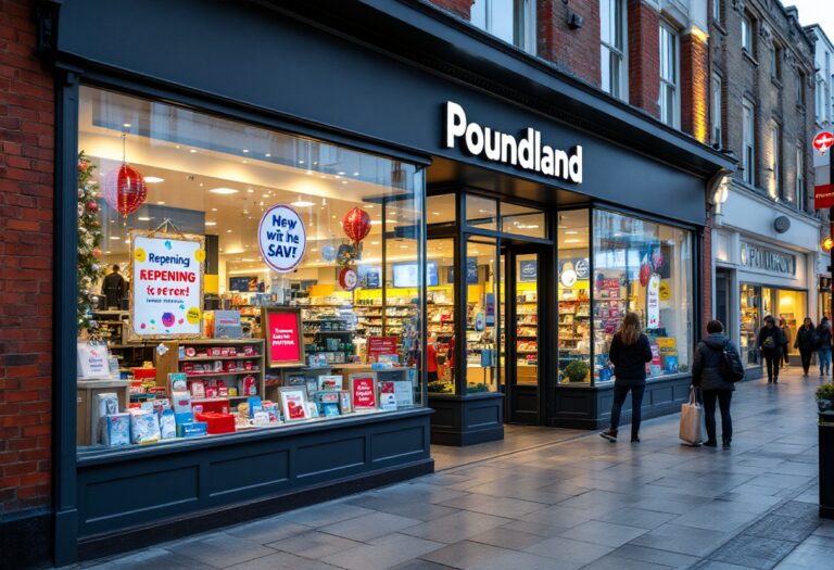 Poundland Reopens in Elgin After Renovations