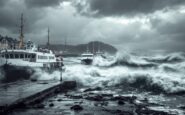 Ferry struggling against severe weather in Scotland