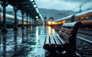 ScotRail train affected by severe weather conditions