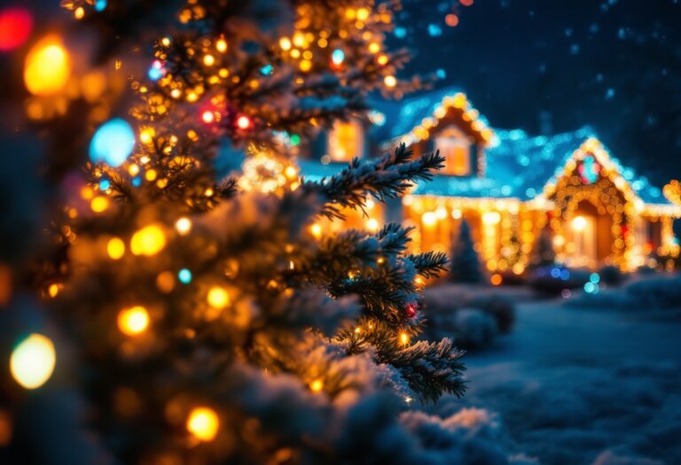 Stunning Christmas Lights Display for Charity