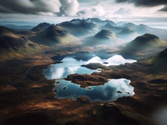 Stunning landscape of the Scottish Highlands in film