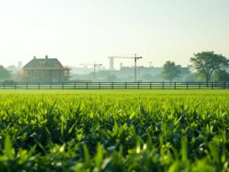 Proposed battery storage facility site in Scotland