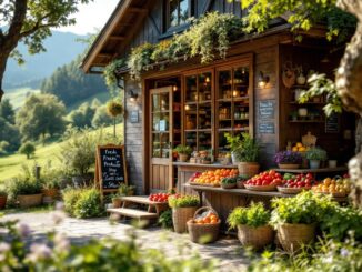 Louise's Farm Kitchen shop and cafe in Deeside