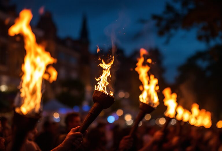 Stonehaven Fireballs New Year Celebration