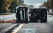 Overturned lorry causing traffic disruption on A90