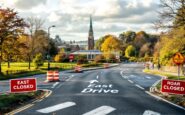 Police incident causing road closure in Nottingham