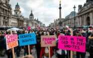 Let Women Speak rally in Aberdeen with trans activists